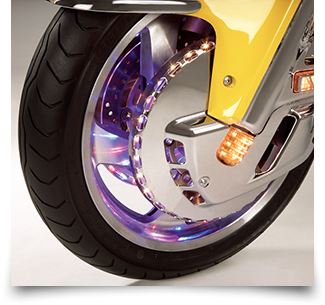 Bike Bike Parts Gold Wing Caliper and Rim Lights