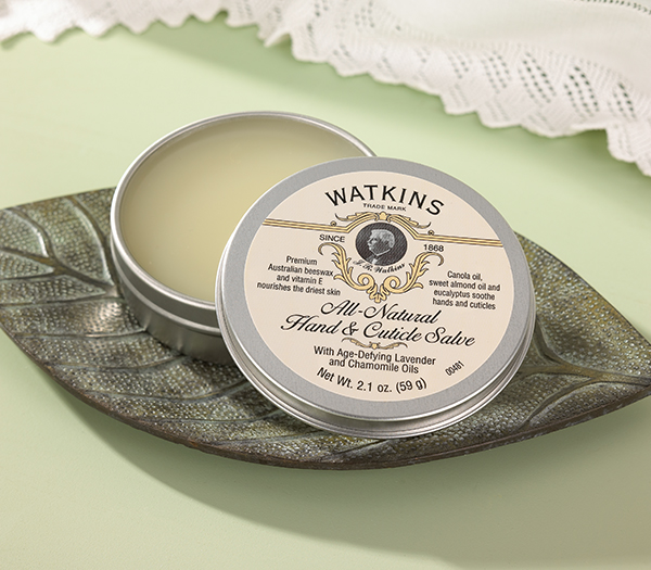 Watkins all-natural hand and cuticle salve